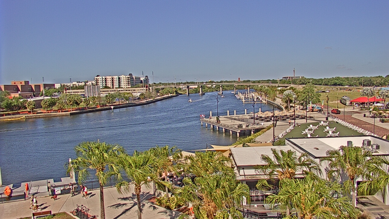 Thumbnail for current weather camera view from Armature Works in Tampa, Florida