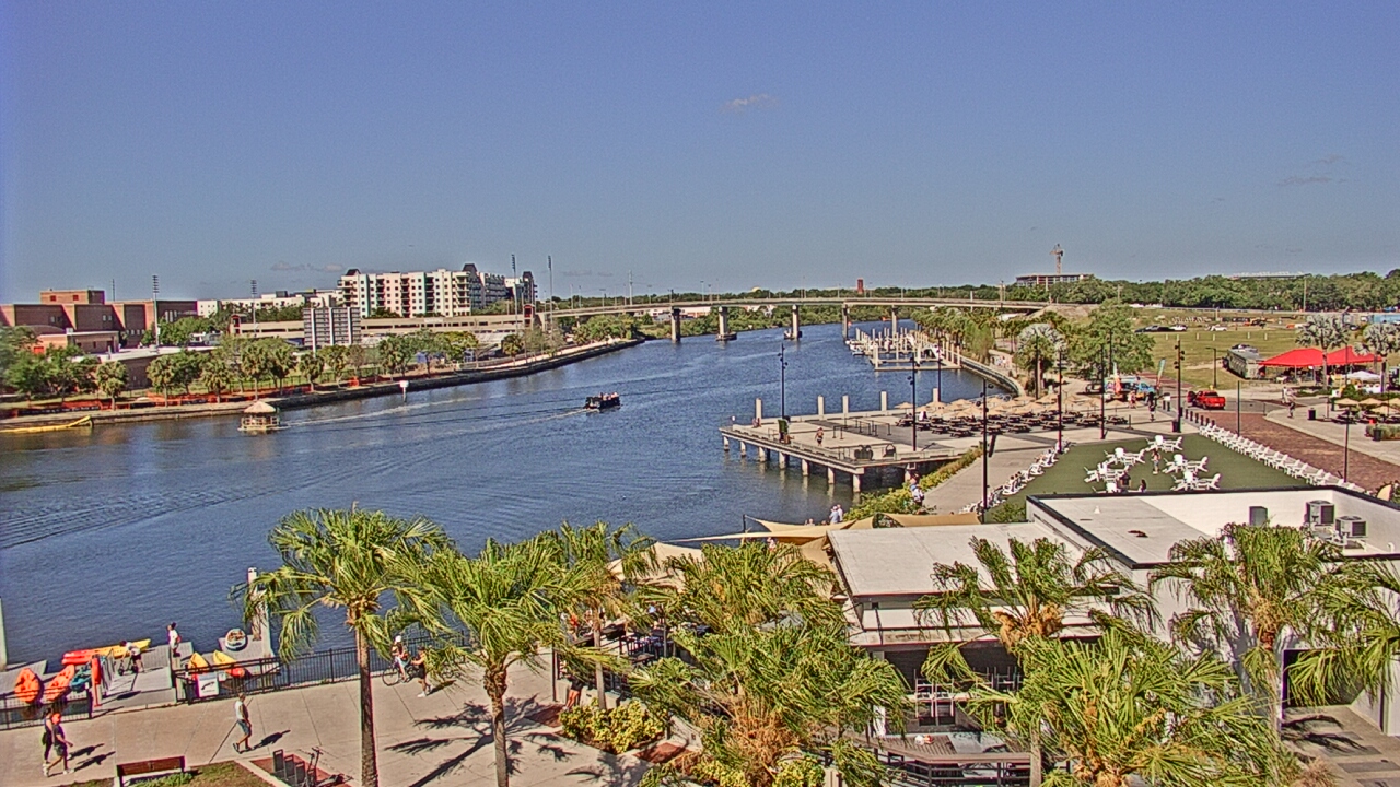 Thumbnail for current weather camera view from Armature Works in Tampa, Florida