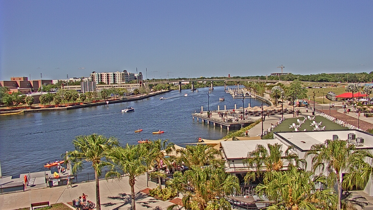 Thumbnail for current weather camera view from Armature Works in Tampa, Florida