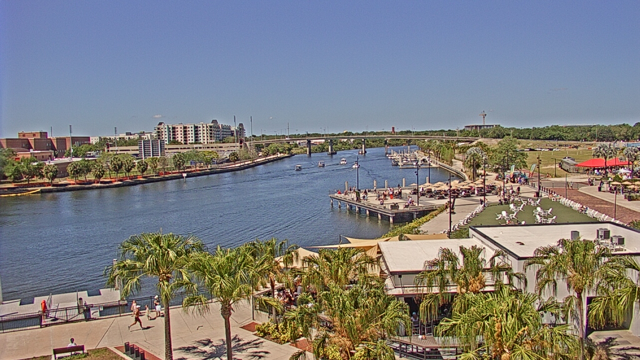 Thumbnail for current weather camera view from Armature Works in Tampa, Florida