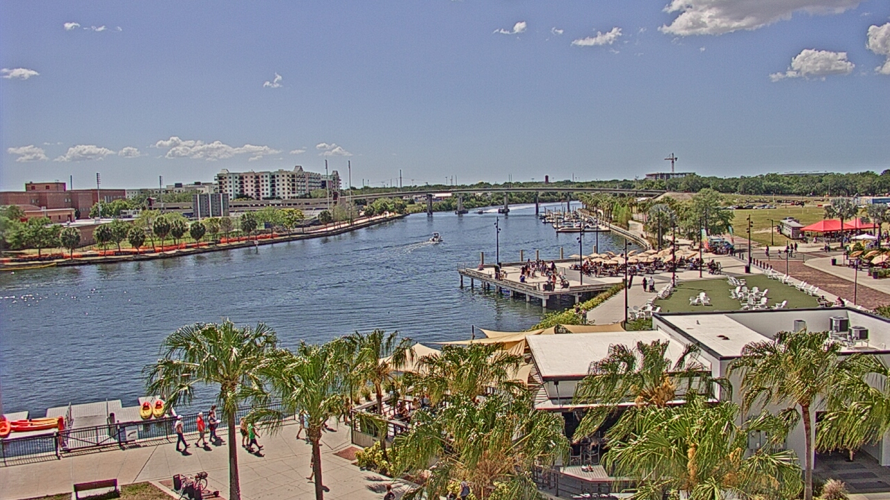 Thumbnail for current weather camera view from Armature Works in Tampa, Florida