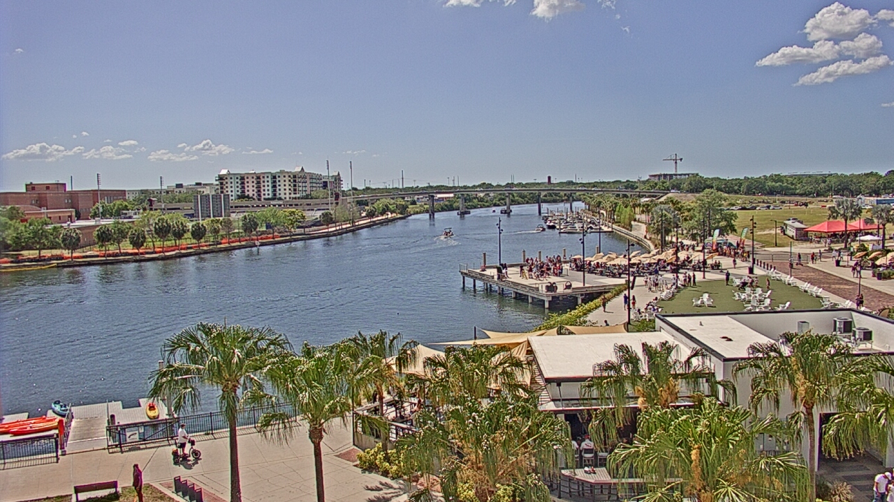 Thumbnail for current weather camera view from Armature Works in Tampa, Florida