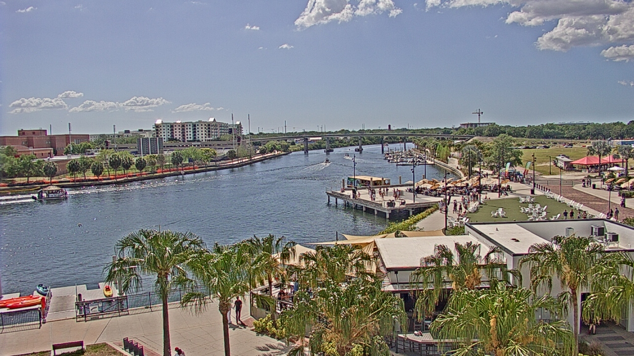 Thumbnail for current weather camera view from Armature Works in Tampa, Florida