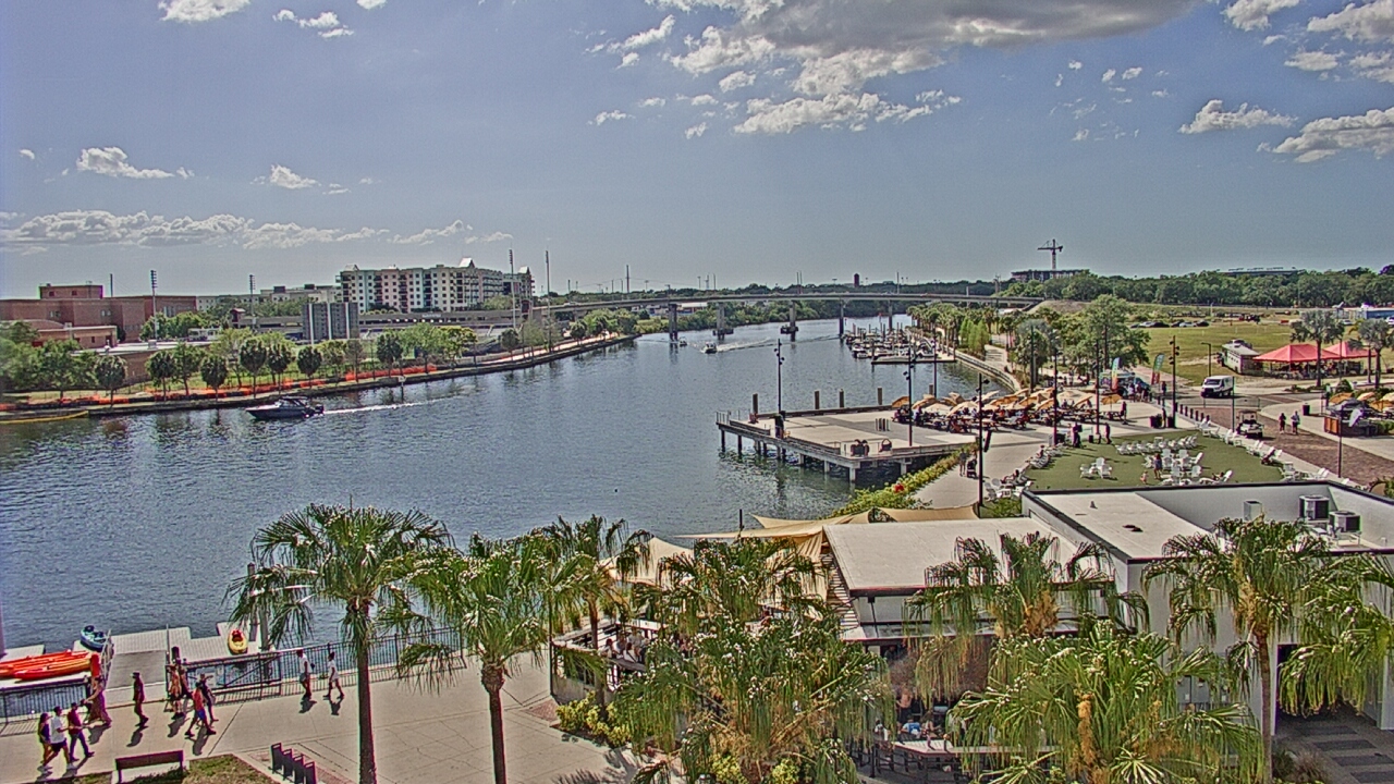 Thumbnail for current weather camera view from Armature Works in Tampa, Florida