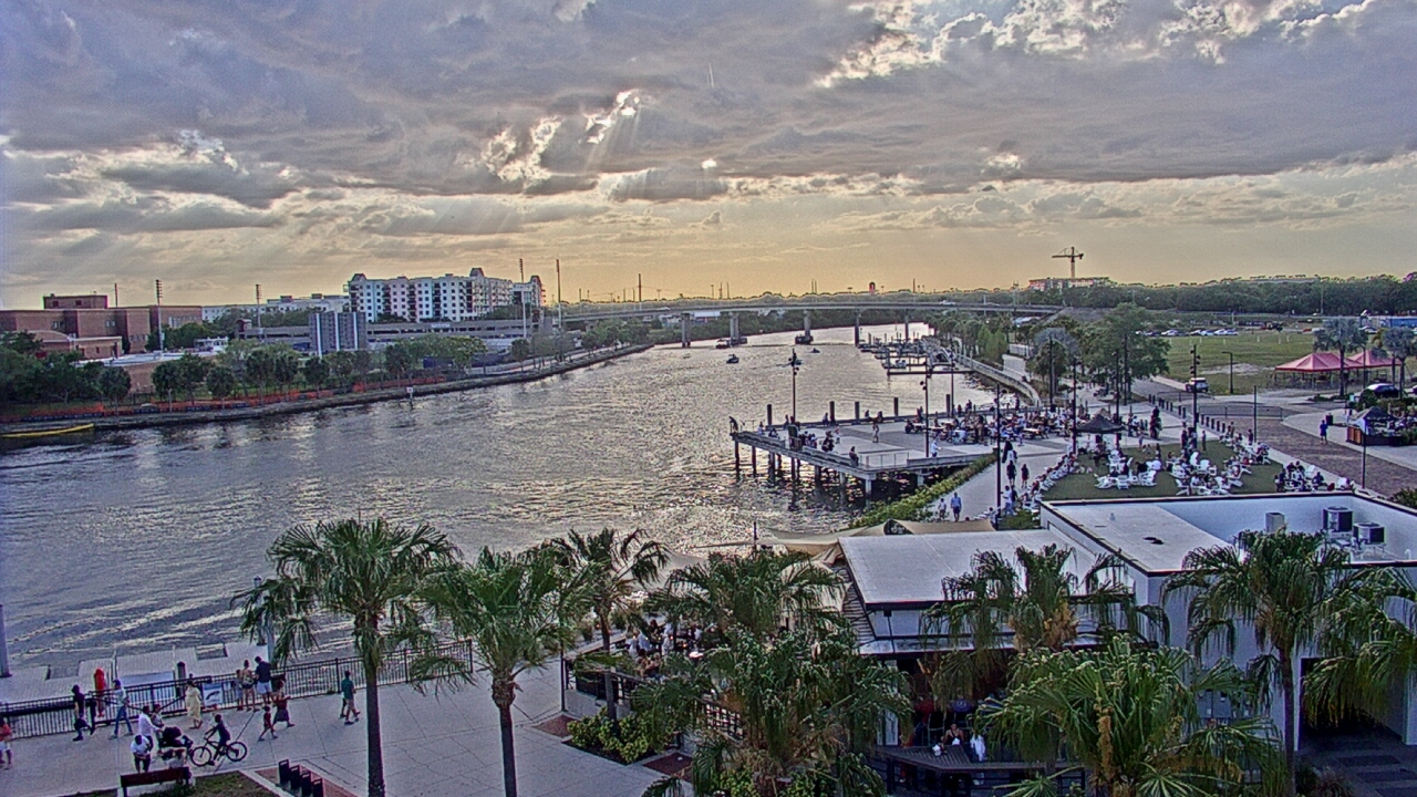 Thumbnail for current weather camera view from Armature Works in Tampa, Florida