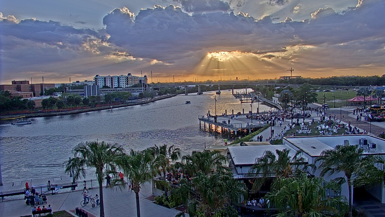 Thumbnail for current weather camera view from Armature Works in Tampa, Florida