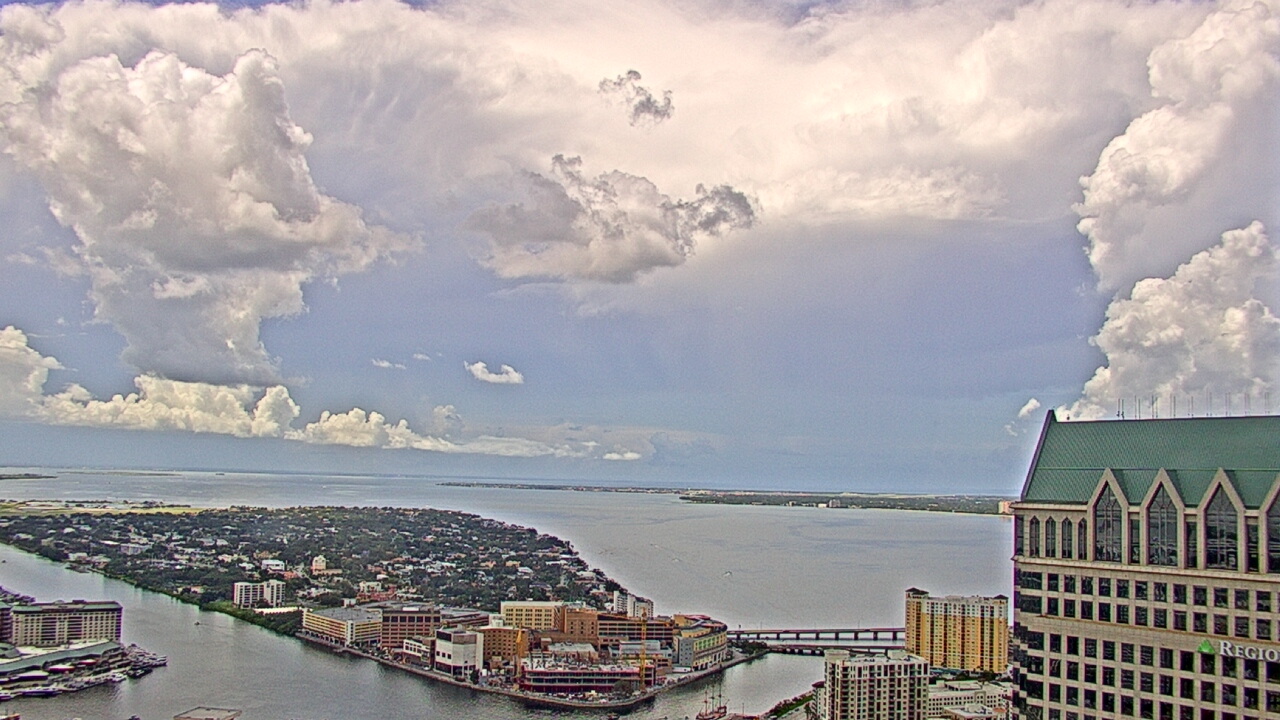 Thumbnail for current weather camera view from One Tampa City Center in Tampa, Florida