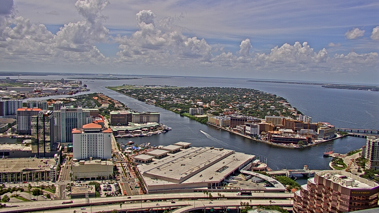 Thumbnail for current weather camera view from One Tampa City Center in Tampa, Florida