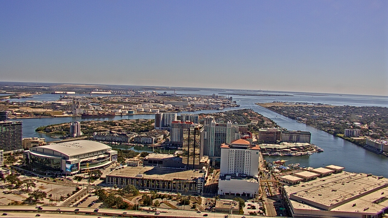 Thumbnail for current weather camera view from One Tampa City Center in Tampa, Florida