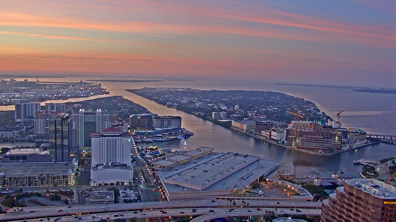 Thumbnail for current weather camera view from One Tampa City Center in Tampa, Florida