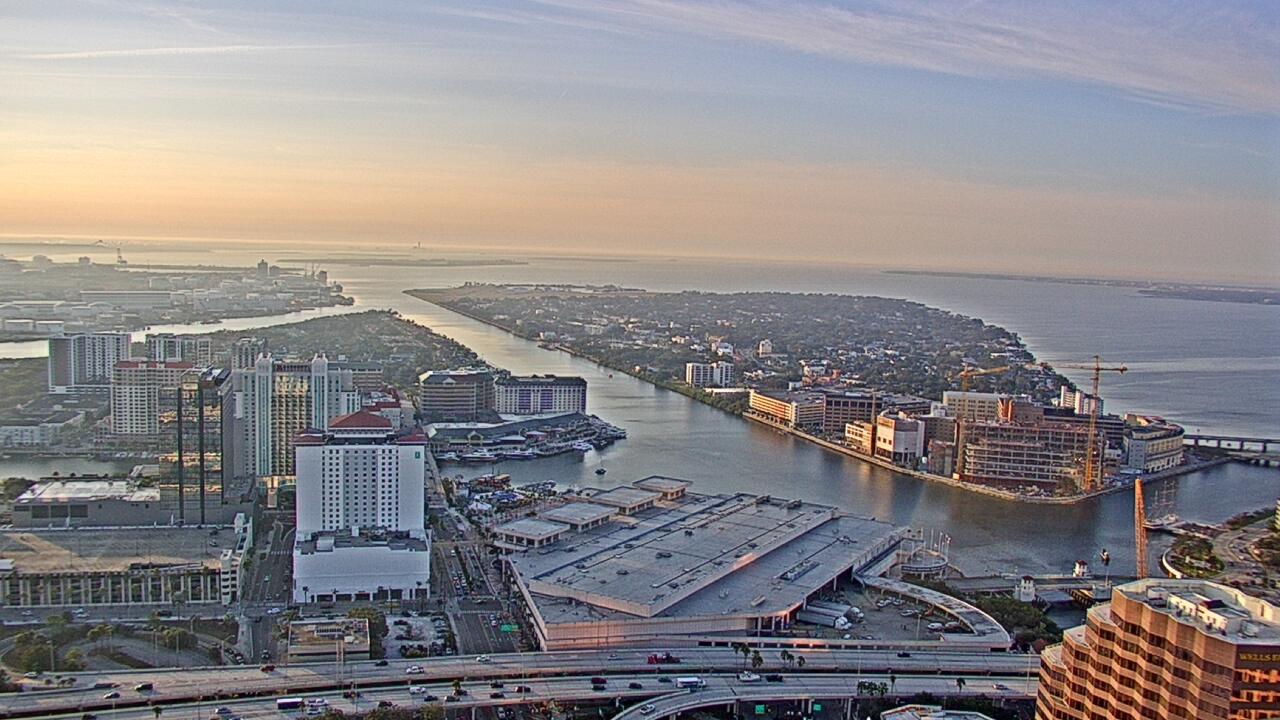 Thumbnail for current weather camera view from One Tampa City Center in Tampa, Florida