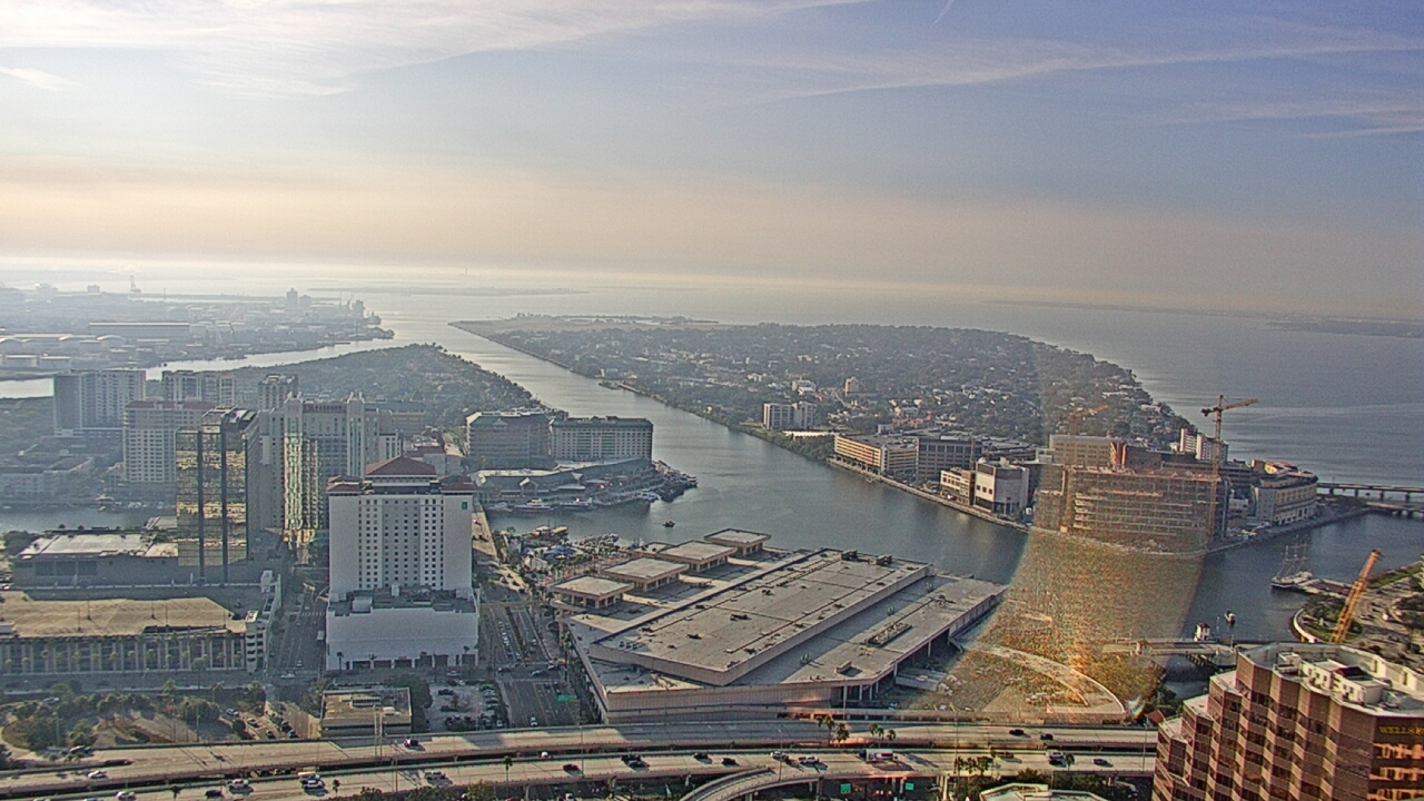 Thumbnail for current weather camera view from One Tampa City Center in Tampa, Florida