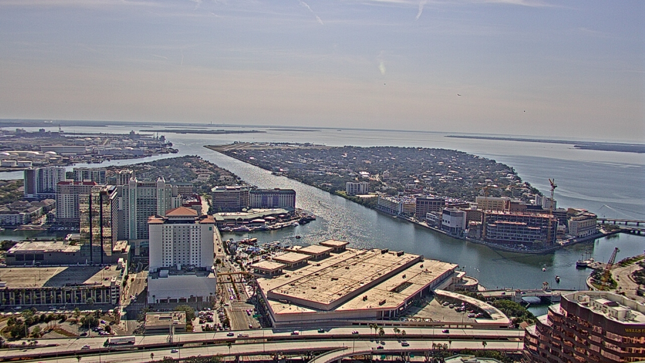 Thumbnail for current weather camera view from One Tampa City Center in Tampa, Florida