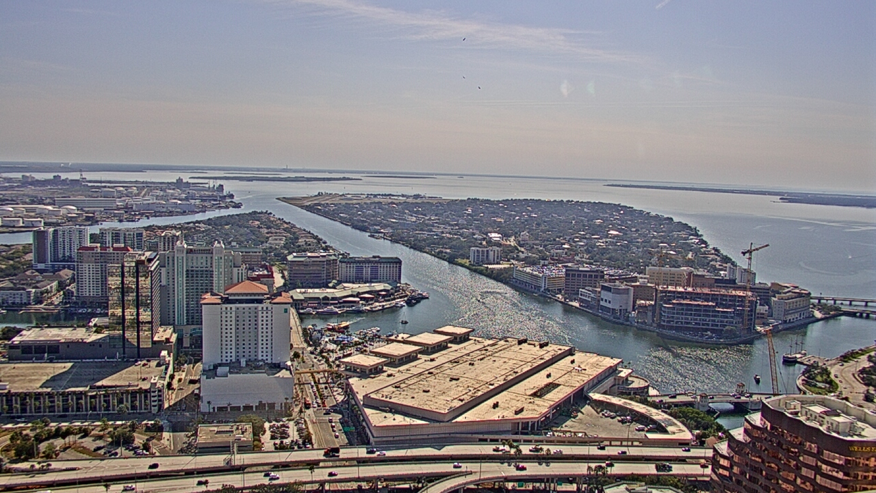 Thumbnail for current weather camera view from One Tampa City Center in Tampa, Florida