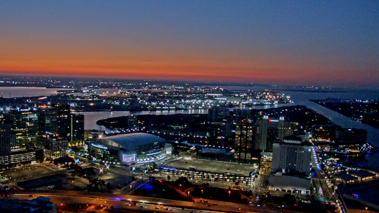 Thumbnail for current weather camera view from One Tampa City Center in Tampa, Florida