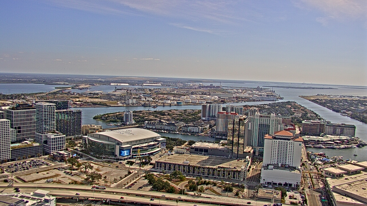 Thumbnail for current weather camera view from One Tampa City Center in Tampa, Florida
