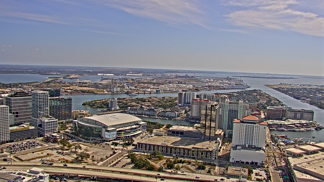 Thumbnail for current weather camera view from One Tampa City Center in Tampa, Florida