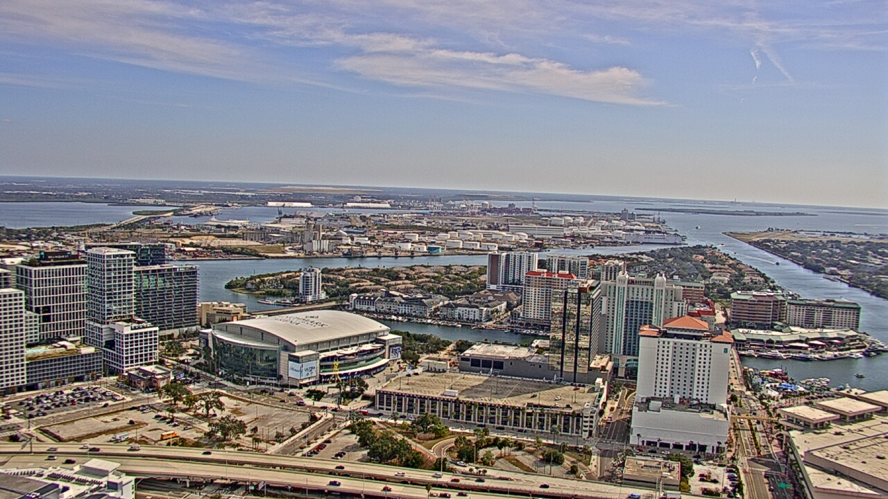 Thumbnail for current weather camera view from One Tampa City Center in Tampa, Florida
