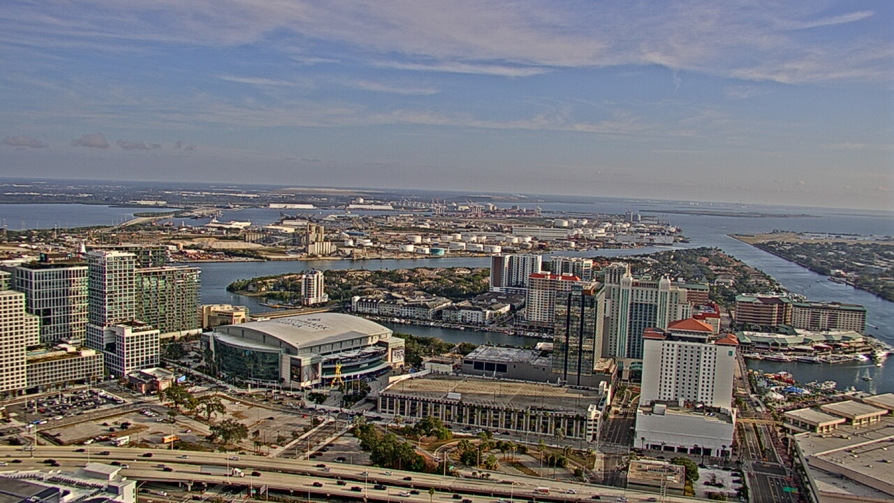 Thumbnail for current weather camera view from One Tampa City Center in Tampa, Florida