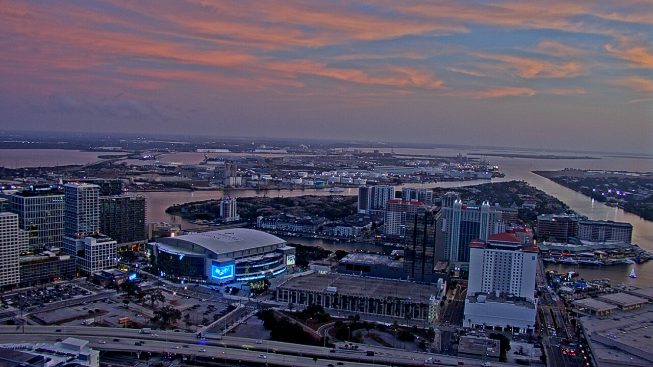 Thumbnail for current weather camera view from One Tampa City Center in Tampa, Florida