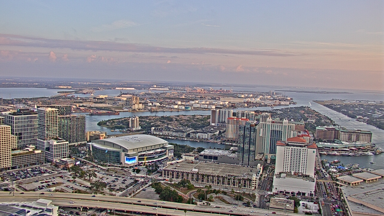 Thumbnail for current weather camera view from One Tampa City Center in Tampa, Florida