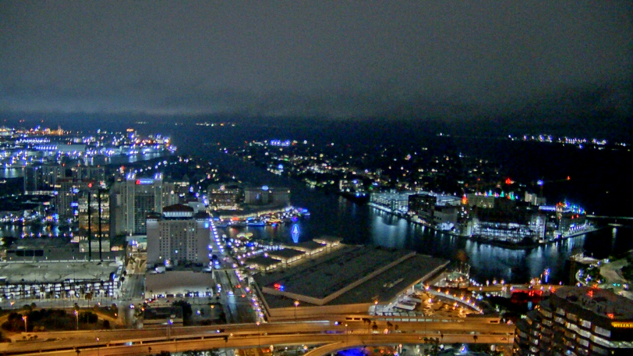 Thumbnail for current weather camera view from One Tampa City Center in Tampa, Florida
