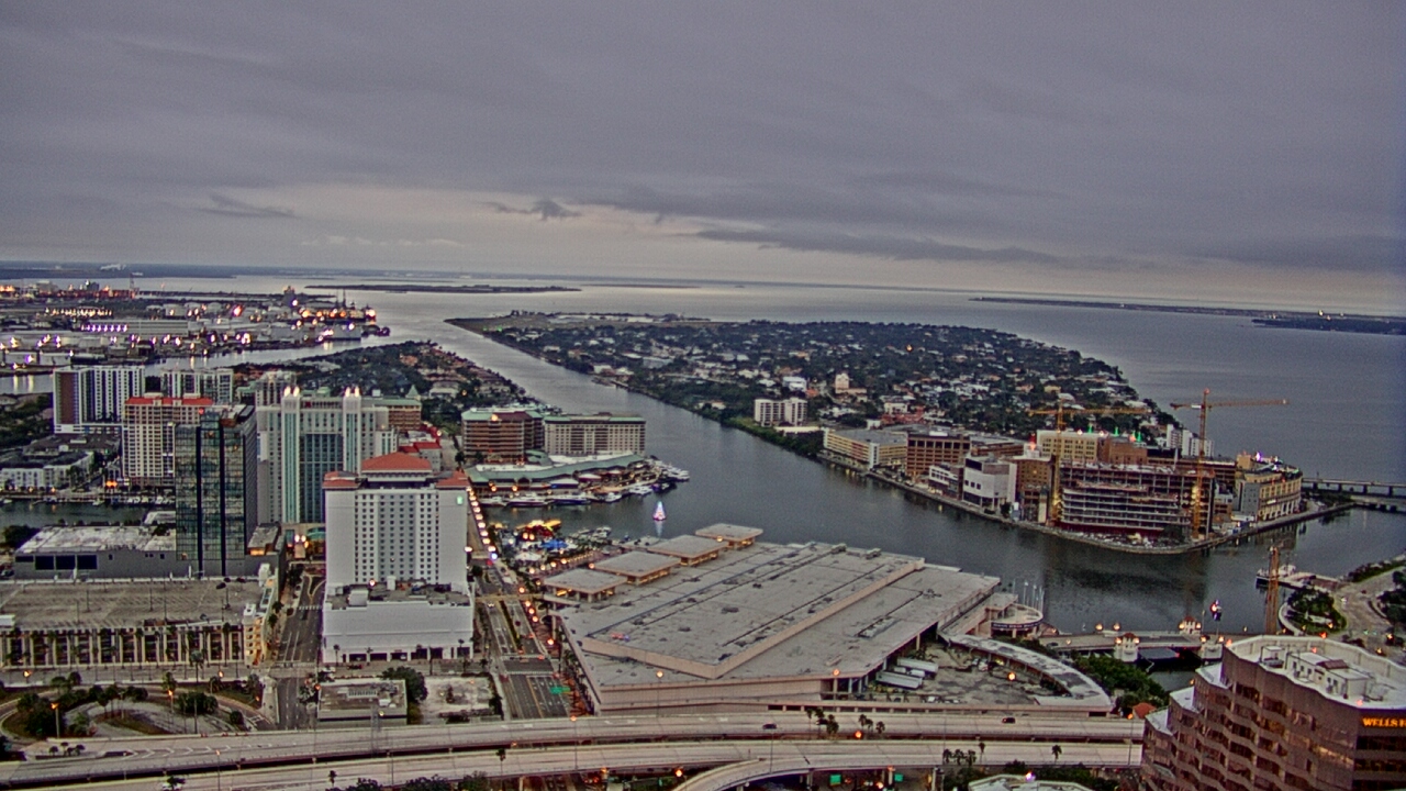 Thumbnail for current weather camera view from One Tampa City Center in Tampa, Florida
