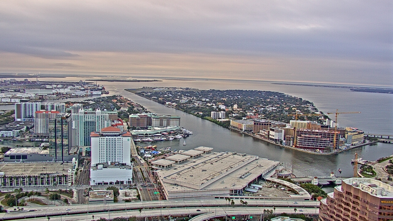 Thumbnail for current weather camera view from One Tampa City Center in Tampa, Florida