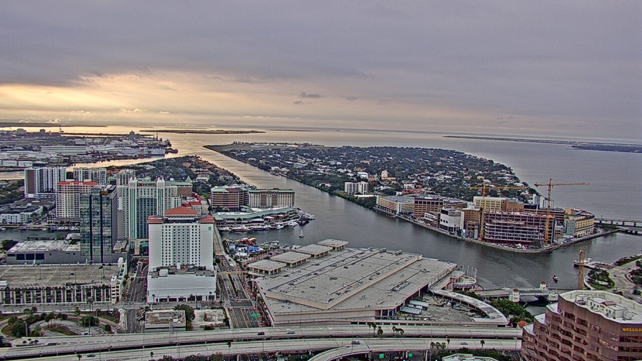Thumbnail for current weather camera view from One Tampa City Center in Tampa, Florida