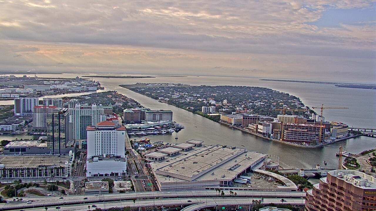 Thumbnail for current weather camera view from One Tampa City Center in Tampa, Florida