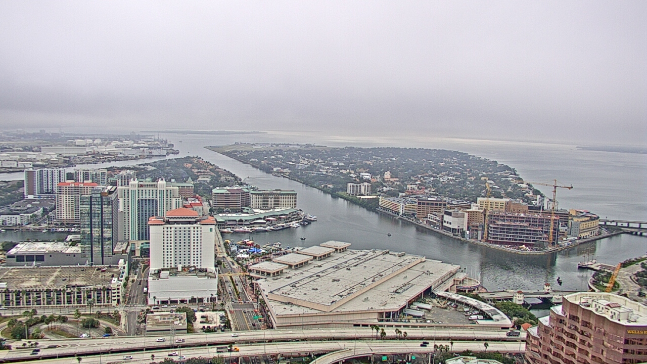 Thumbnail for current weather camera view from One Tampa City Center in Tampa, Florida