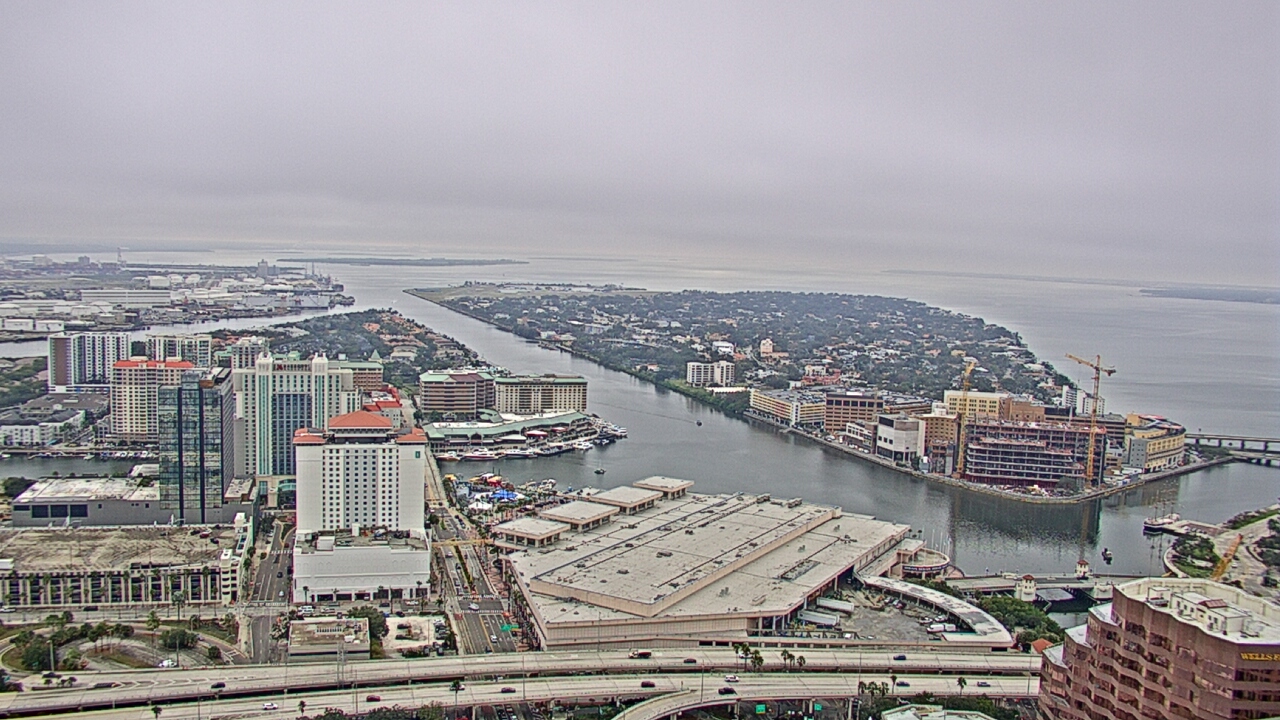 Thumbnail for current weather camera view from One Tampa City Center in Tampa, Florida