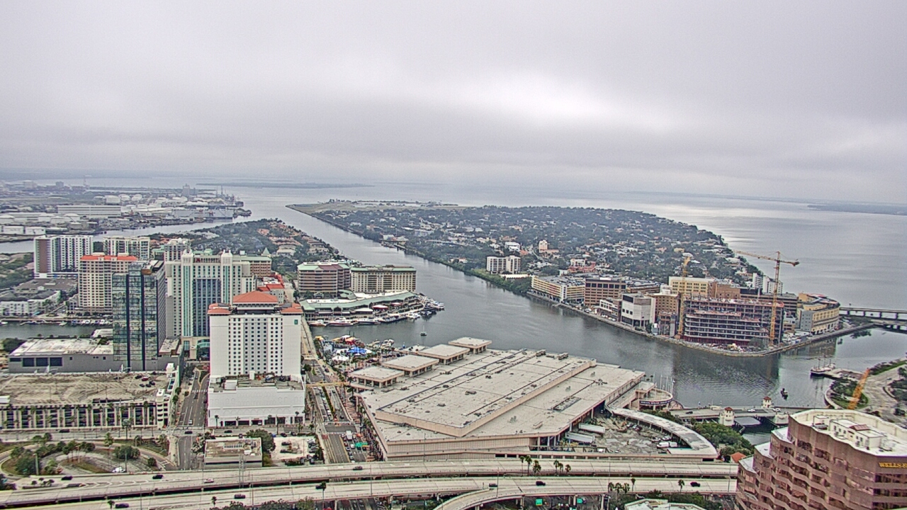 Thumbnail for current weather camera view from One Tampa City Center in Tampa, Florida