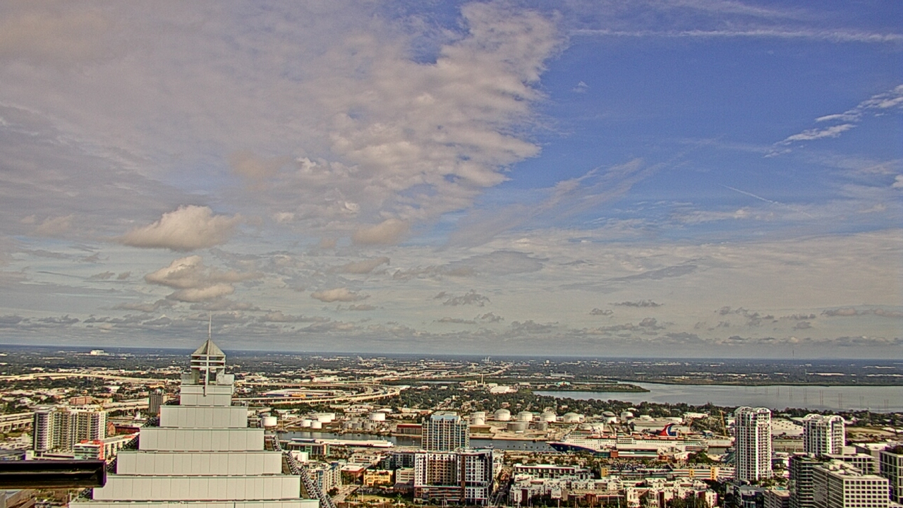 Thumbnail for current weather camera view from One Tampa City Center in Tampa, Florida