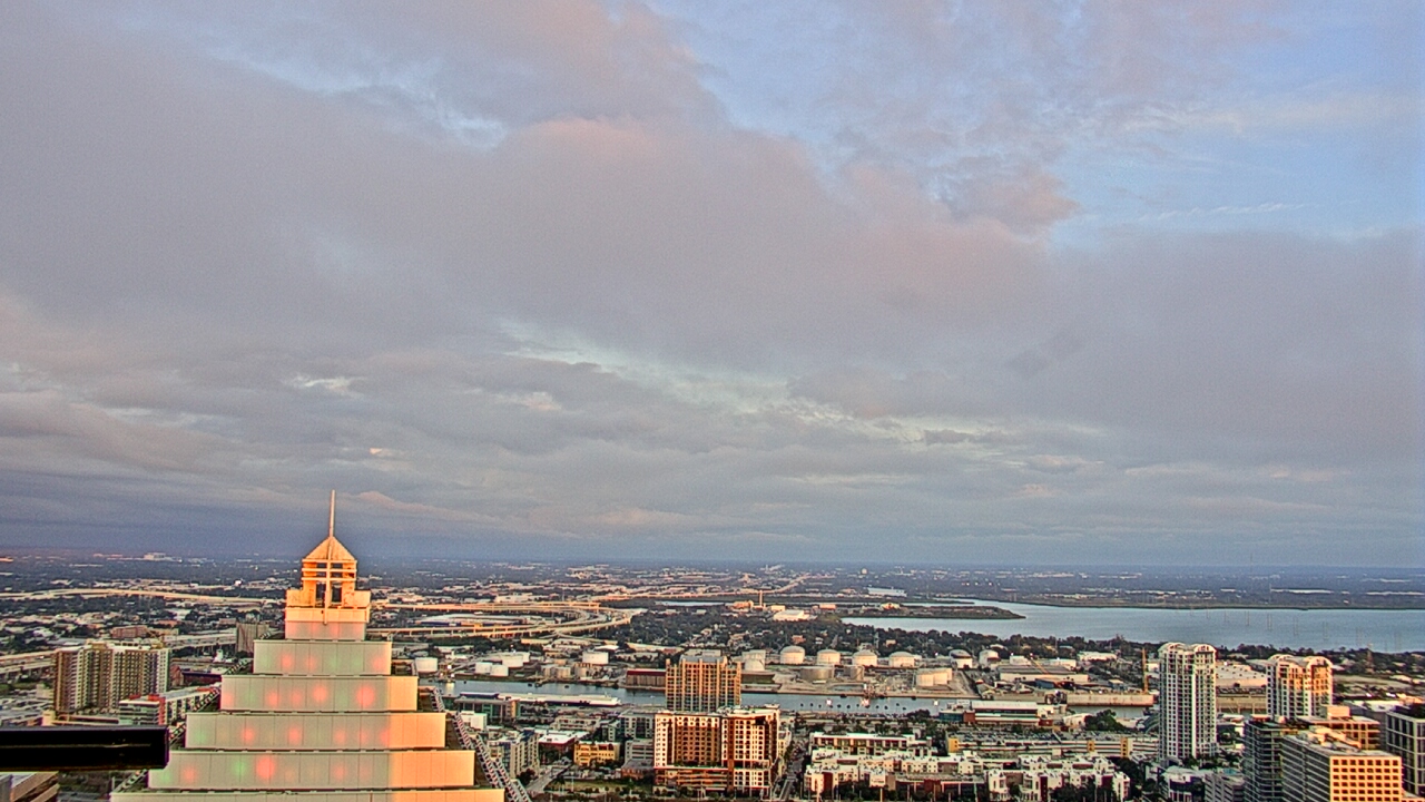 Thumbnail for current weather camera view from One Tampa City Center in Tampa, Florida