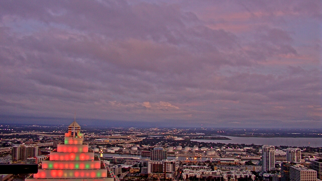 Thumbnail for current weather camera view from One Tampa City Center in Tampa, Florida