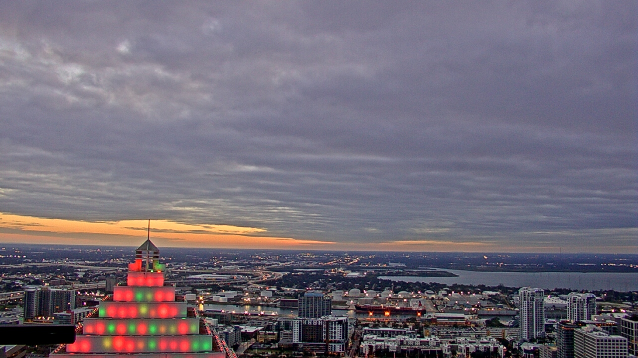 Thumbnail for current weather camera view from One Tampa City Center in Tampa, Florida