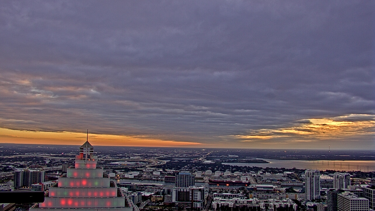 Thumbnail for current weather camera view from One Tampa City Center in Tampa, Florida