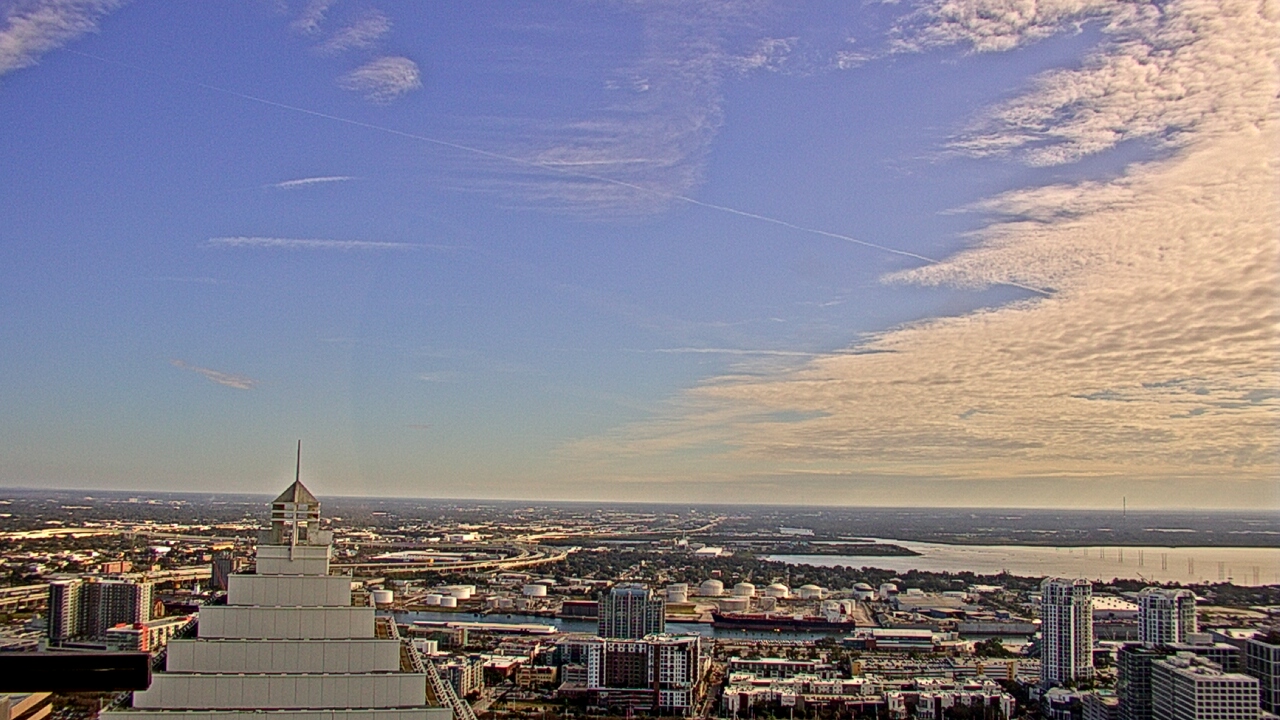 Thumbnail for current weather camera view from One Tampa City Center in Tampa, Florida
