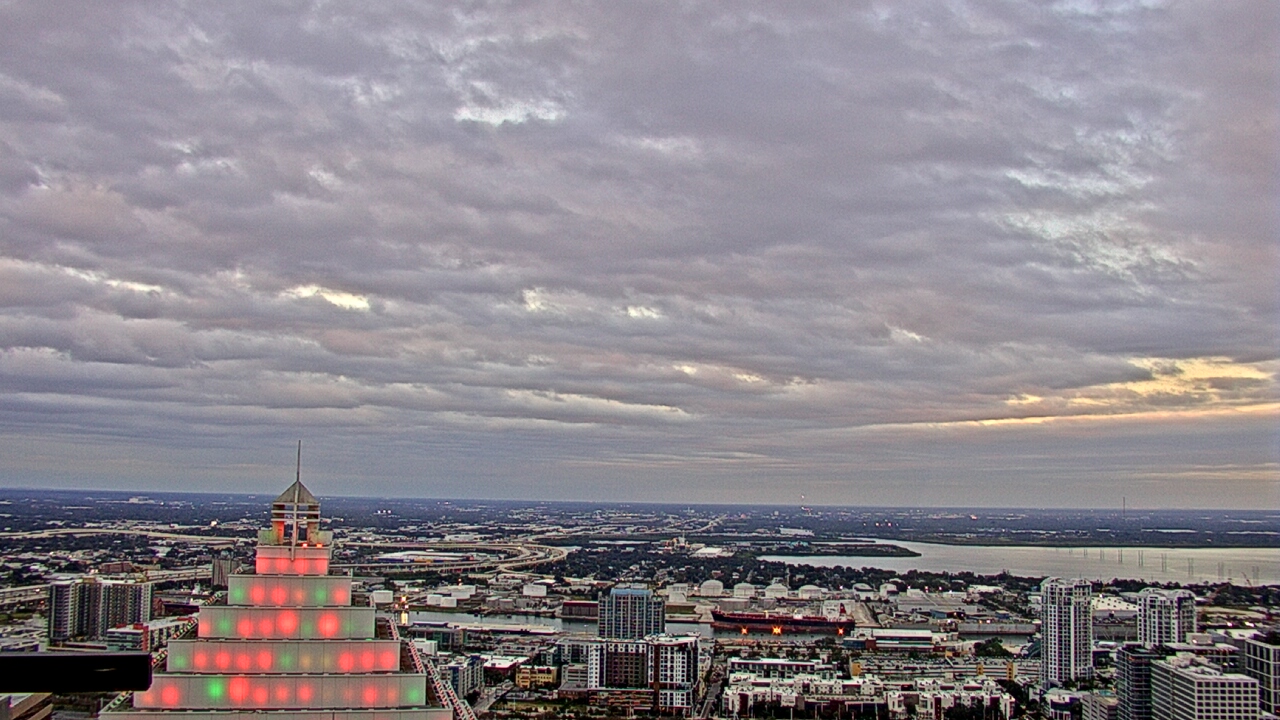 Thumbnail for current weather camera view from One Tampa City Center in Tampa, Florida