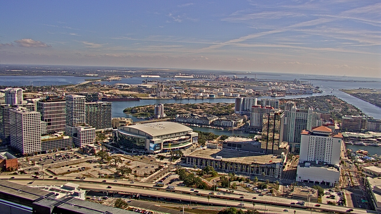 Thumbnail for current weather camera view from One Tampa City Center in Tampa, Florida