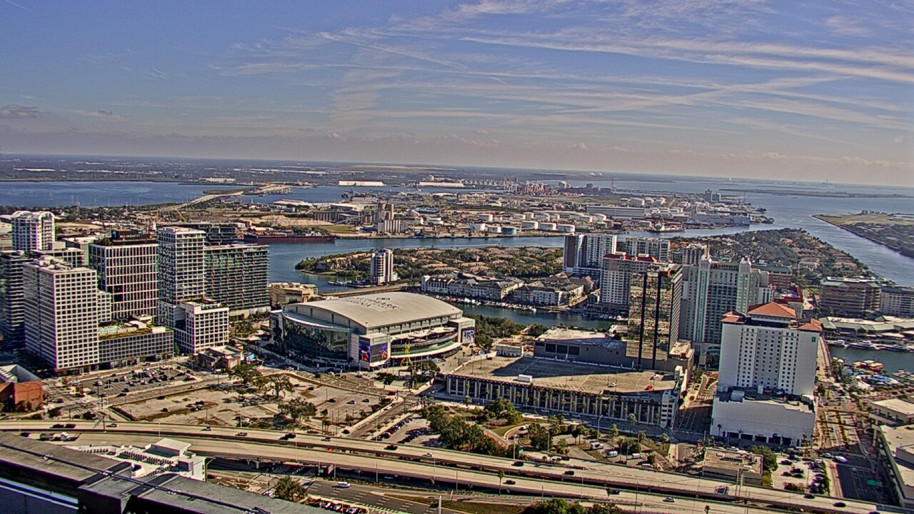 Thumbnail for current weather camera view from One Tampa City Center in Tampa, Florida