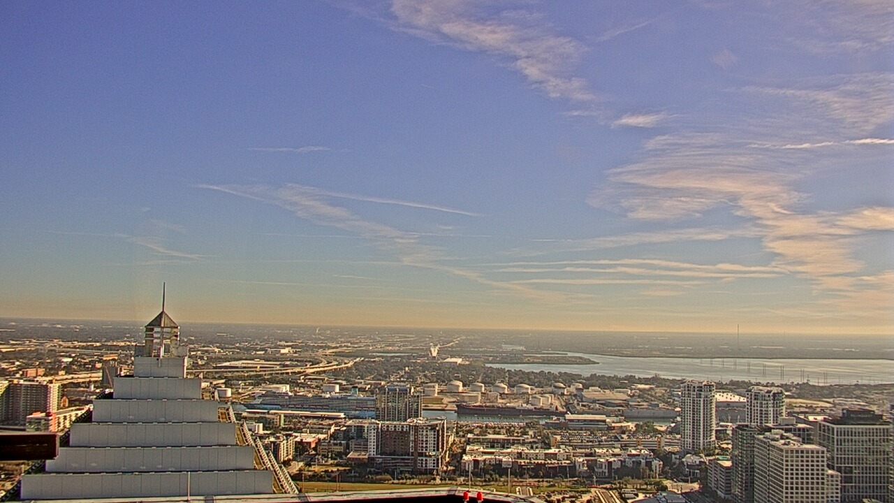 Thumbnail for current weather camera view from One Tampa City Center in Tampa, Florida
