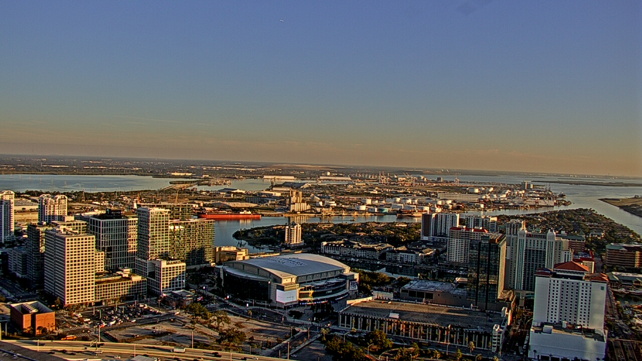 Thumbnail for current weather camera view from One Tampa City Center in Tampa, Florida