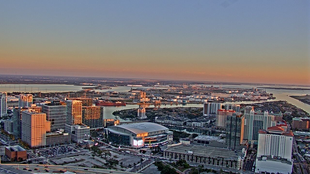 Thumbnail for current weather camera view from One Tampa City Center in Tampa, Florida