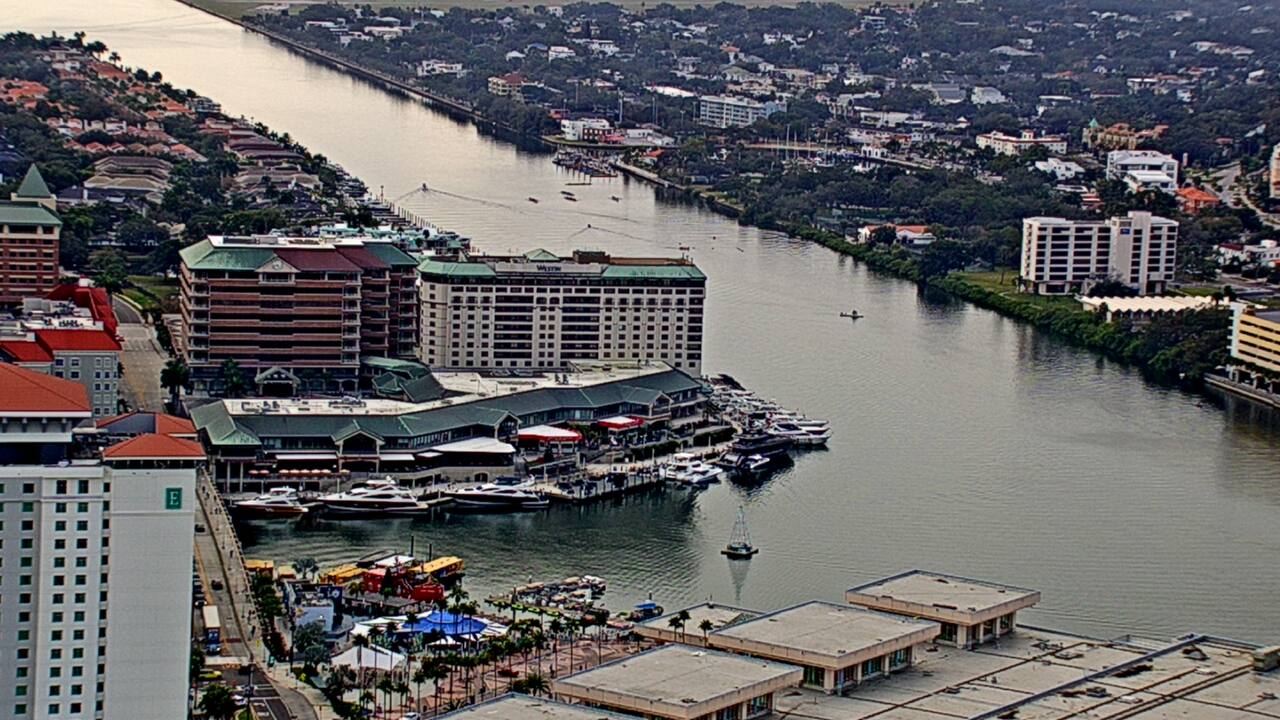 Thumbnail for current weather camera view from One Tampa City Center in Tampa, Florida