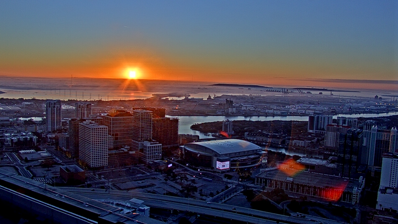 Thumbnail for current weather camera view from One Tampa City Center in Tampa, Florida
