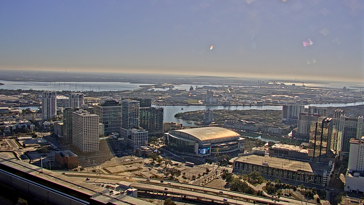 Thumbnail for current weather camera view from One Tampa City Center in Tampa, Florida