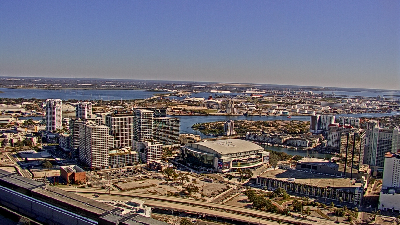 Thumbnail for current weather camera view from One Tampa City Center in Tampa, Florida