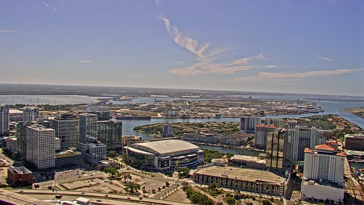 Thumbnail for current weather camera view from One Tampa City Center in Tampa, Florida